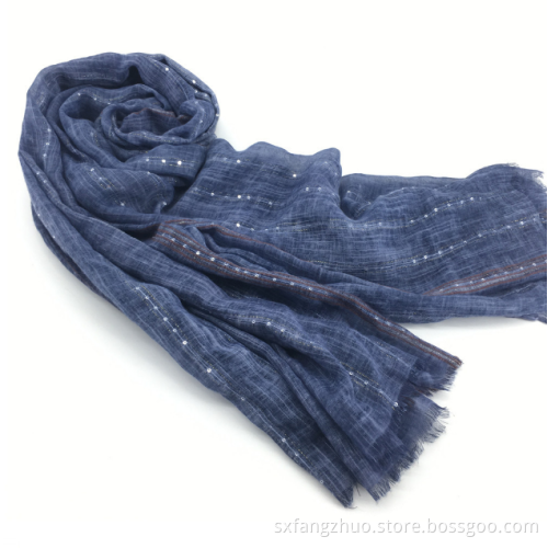 soft women sequin scarf shawl